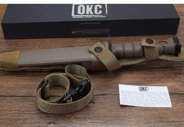 Knife OKC3S Fixed Blade Hunting Knife Tanto