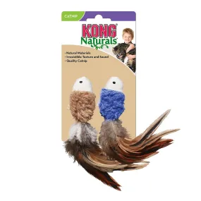 Kong Naturals Crinkle Fish 2pk