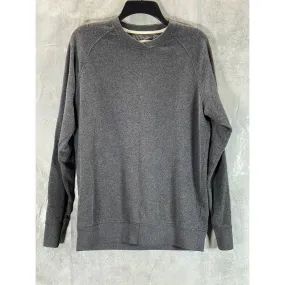 LIFE/AFTER/DENIM Men's Gray Crewneck Pullover Fleece Sweatshirt SZ M