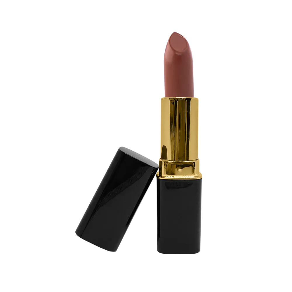 Lipstick Rondnoir Brown P Gold Trim