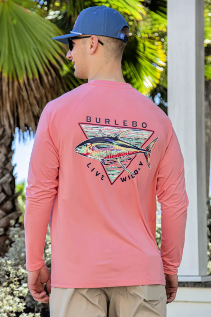 Live Wildly Sun Performance Tee by Burlebo