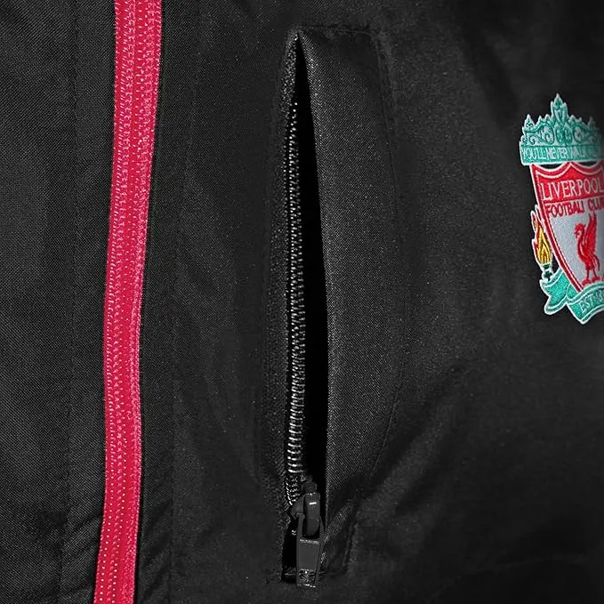 Liverpool FC Mens Jacket Shower Windbreaker Official Football Gift