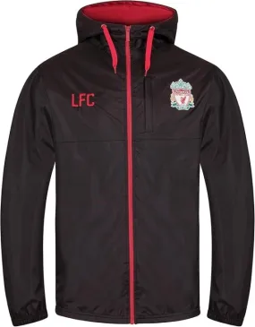 Liverpool FC Mens Jacket Shower Windbreaker Official Football Gift