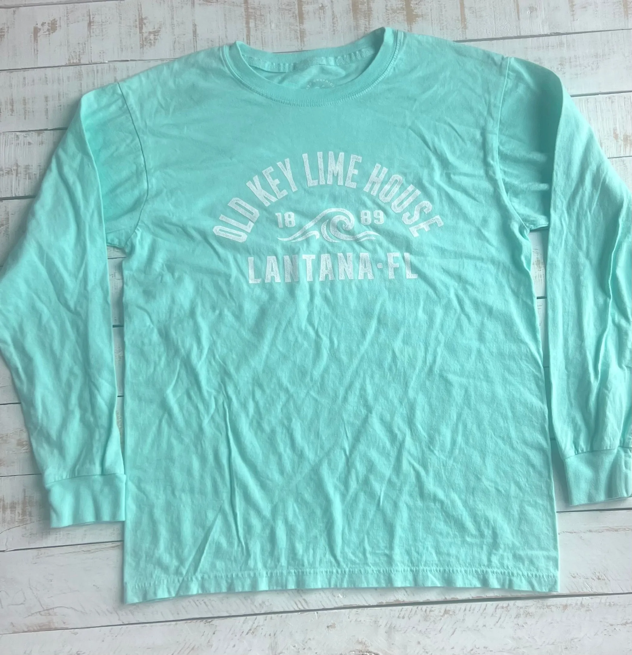 Long Sleeve Florida Wave T-shirt, Chill