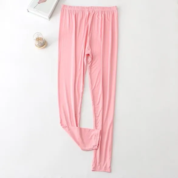 M-5XL plus size home pant women spring autumn pajamas pants modal cotton sleepwear pant female lounge wear bottoms pants