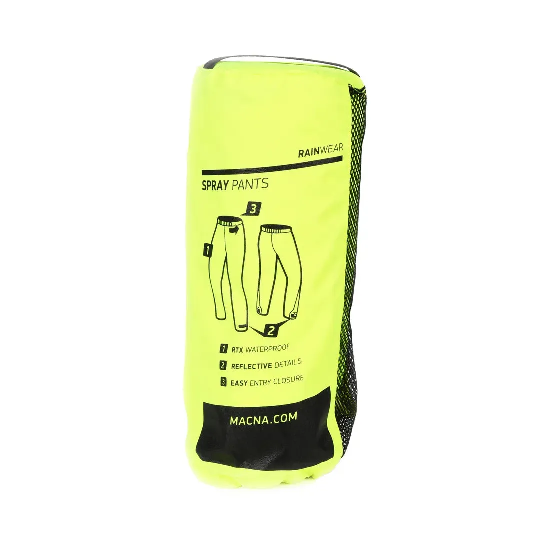 Macna Spray Rain Over Trouser Fluo Yellow