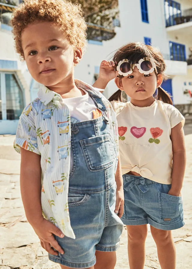 Medium Wash Soft Denim Overall
