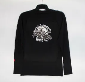 Modern "tech t" long sleeve black
