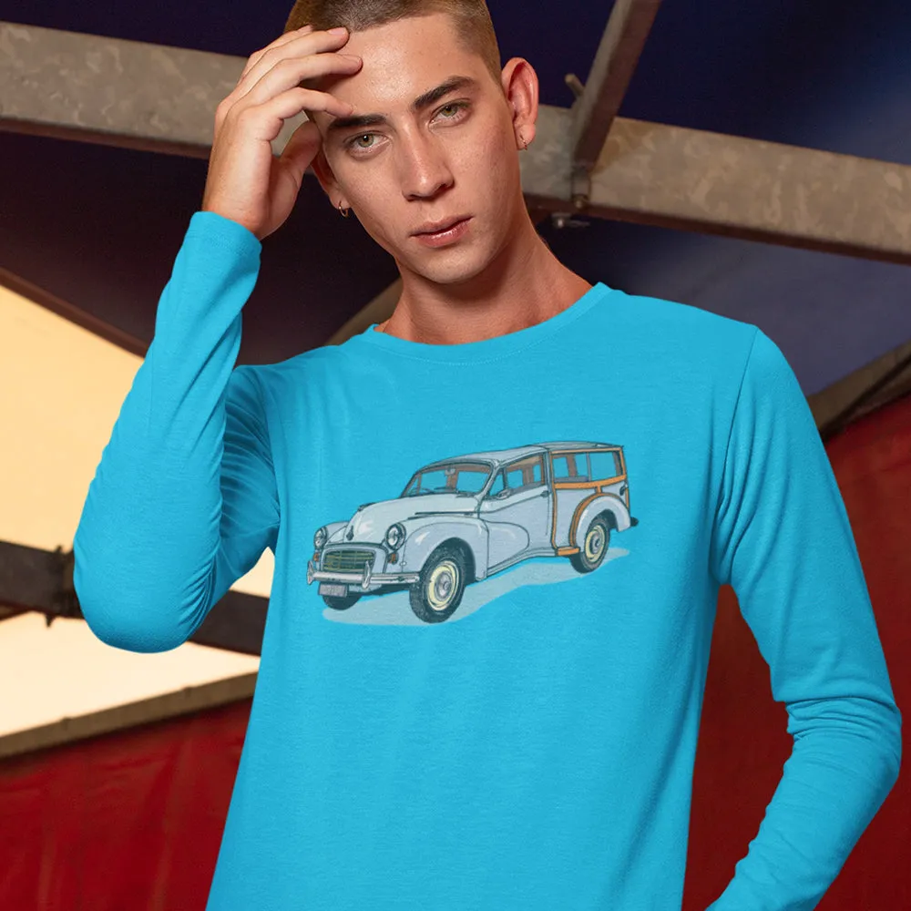MORRIS MINOR TRAVELLER LONG SLEEVE T-SHIRT