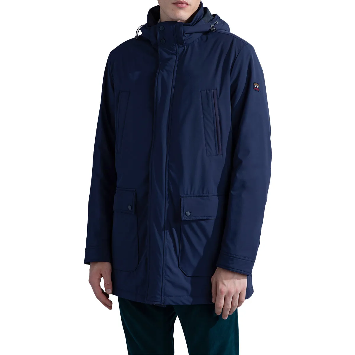 Navy 4X4 Stretch Save the Sea Field Coat