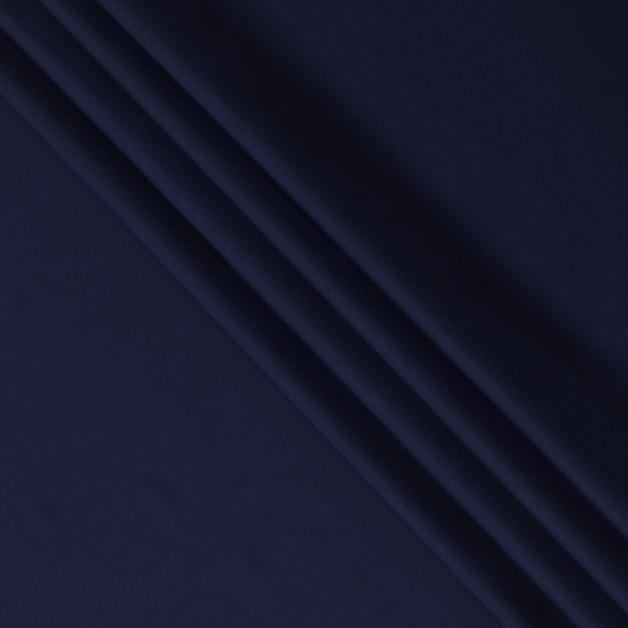 Navy blue Plain Premium Pure 100% Swiss cotton shirting fabric-D14674