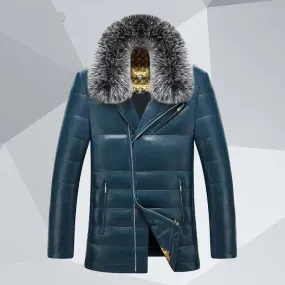New arrival Factory direct sales leather luxury fox fur collar