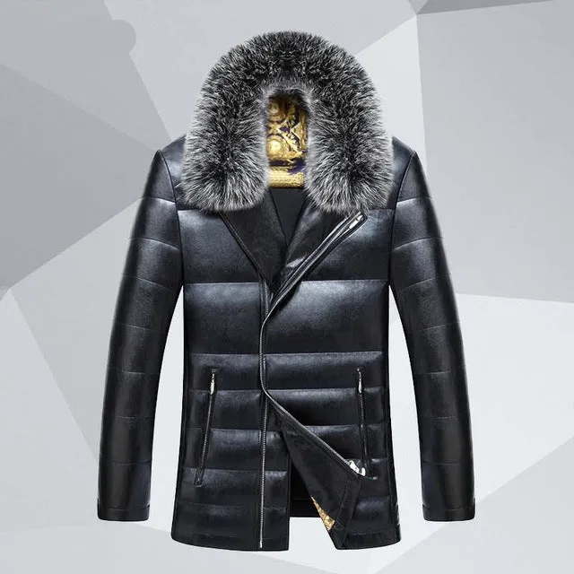 New arrival Factory direct sales leather luxury fox fur collar