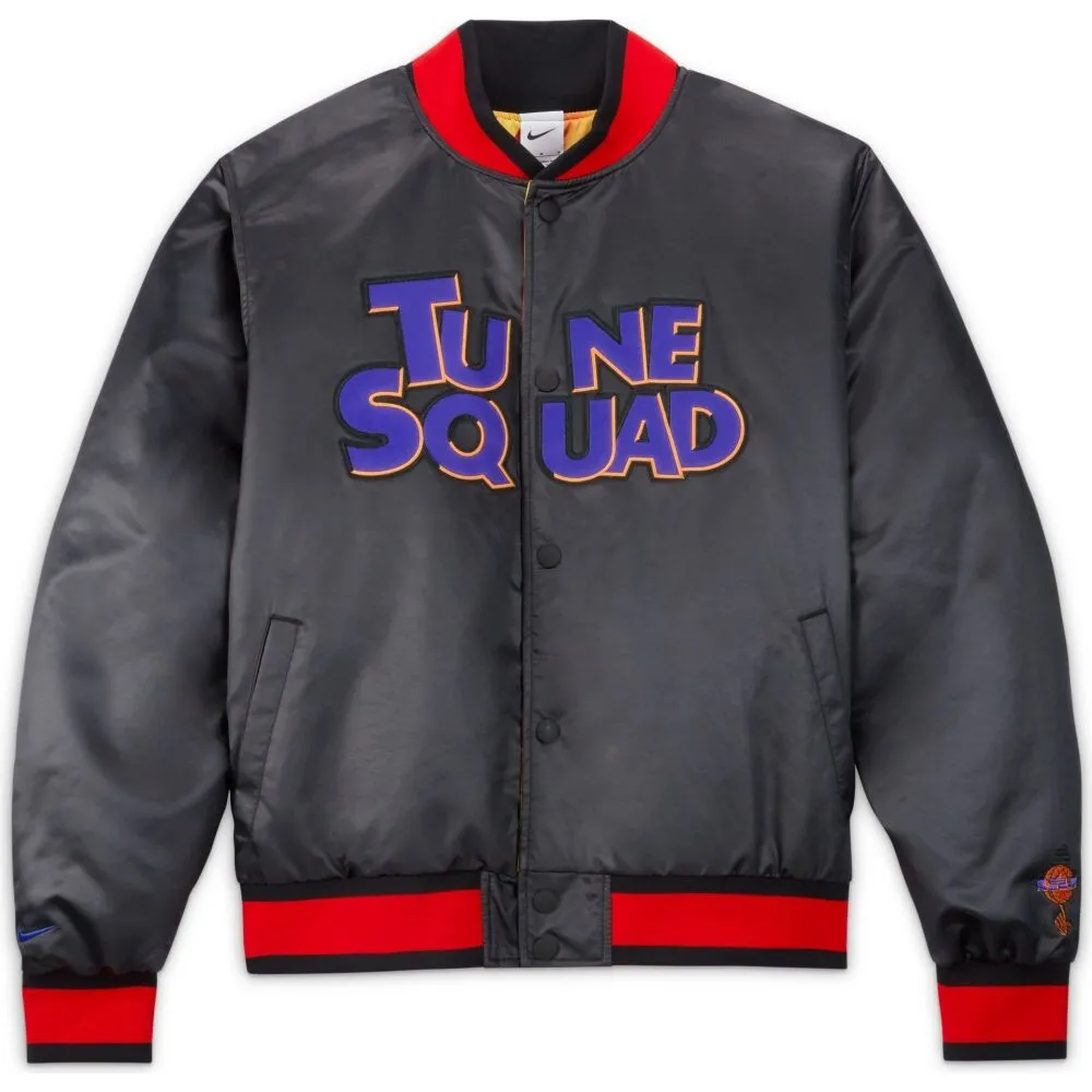 Nike Lebron Space Jam Tune Squad Varsity Men's Jacket Black dj3891-010