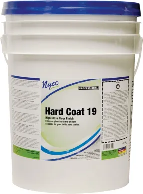nyco NL167-P5 Floor Finish, 5 gal, Liquid, Acrylic, White :PAIL: QUANTITY: 1