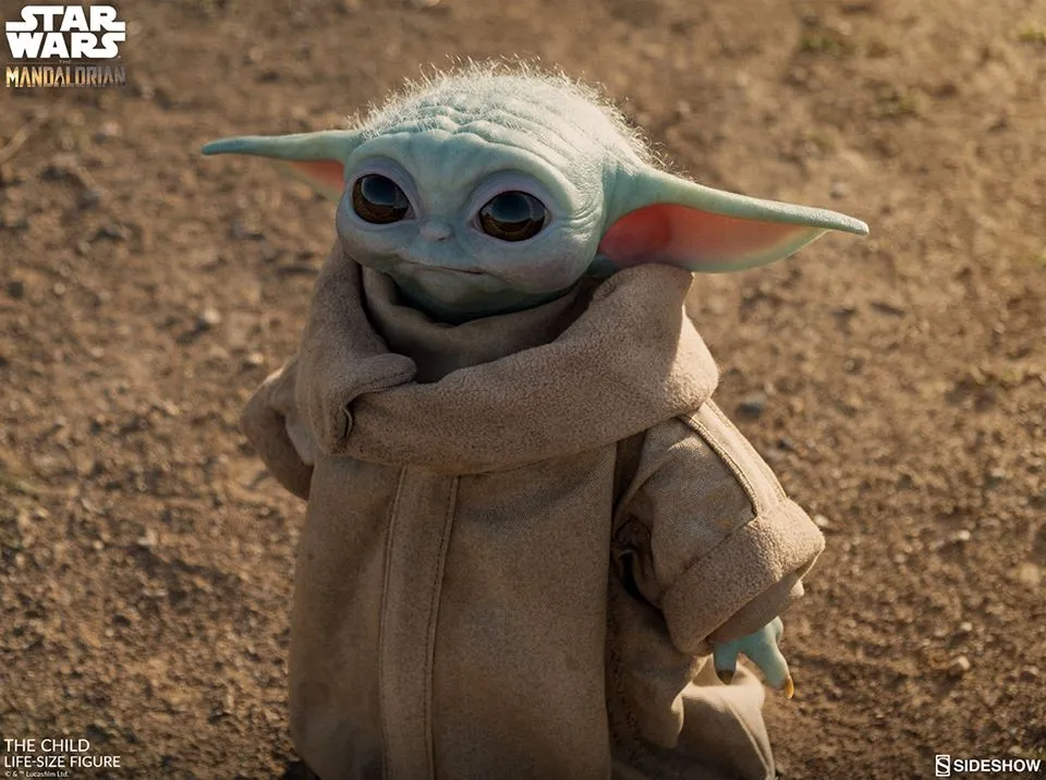 OFFERTA SIDESHOW - THE MANDALORIAN - The Child (Baby Yoda) - Life-Size figure