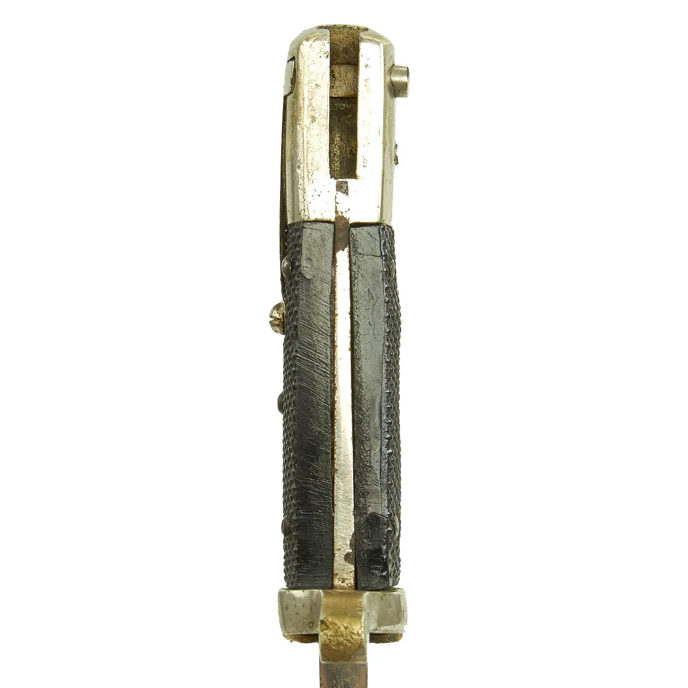 Original German Jäger Battalion Marked Model 1871 Hirschfänger Parade Bayonet with Scabbard