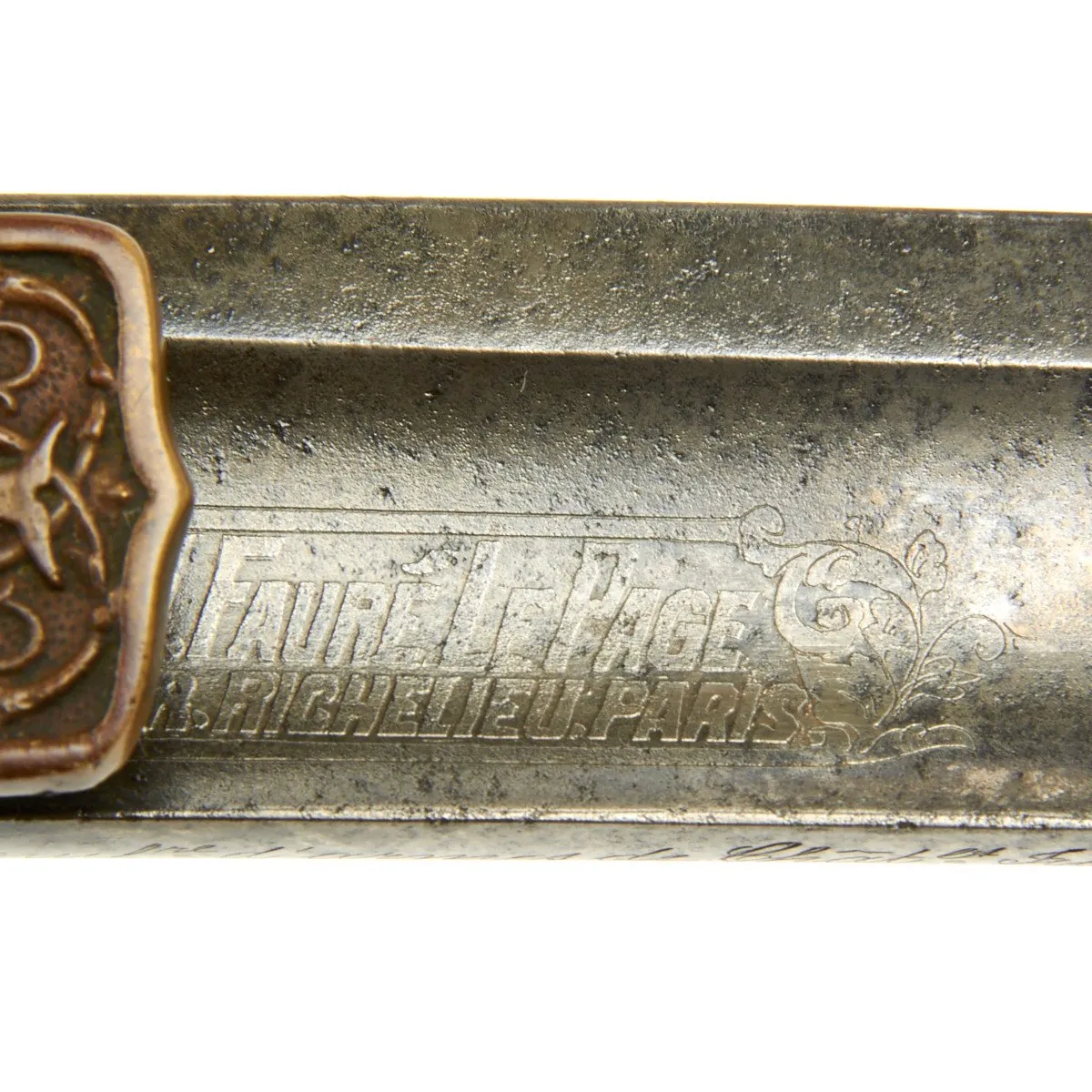 Original Romanian Royal French 1822/99 Sword by H. Favre Le Page, Rue Richelieu, Paris