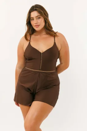 Overall Dark Brown