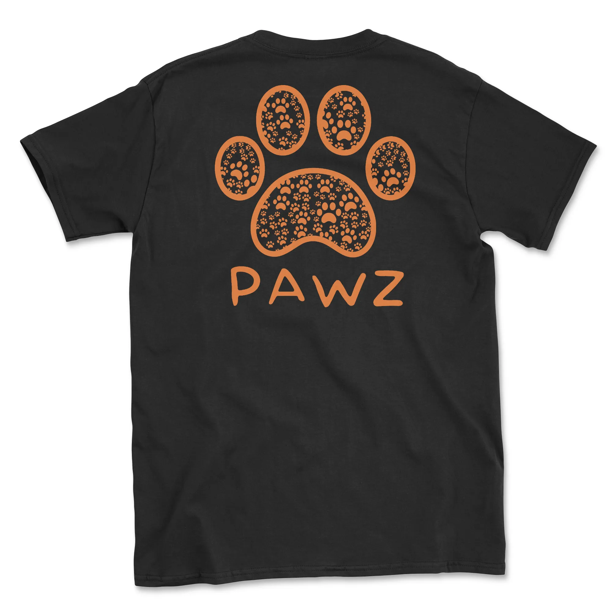 Paw Print Mosaic (Adult Short Sleeve T-Shirt)