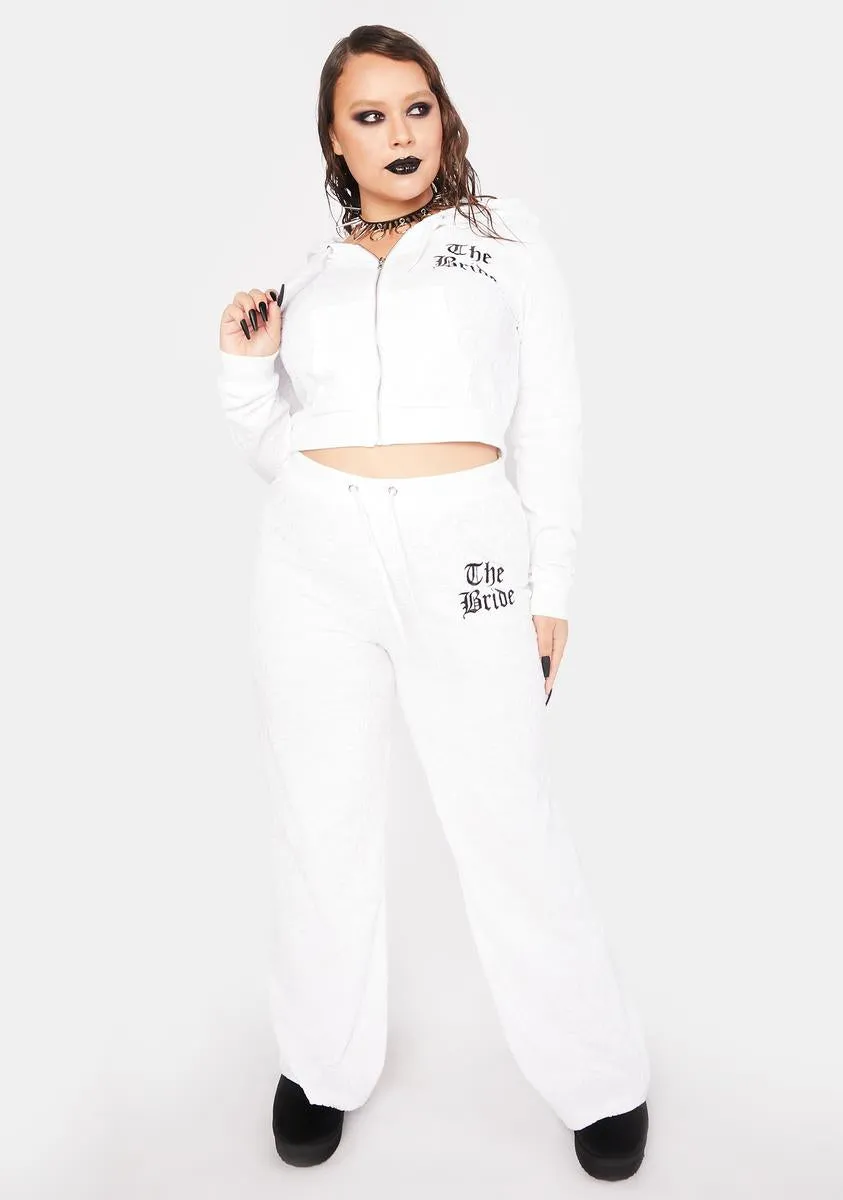 Plus Death Do Us Part Velour Jacket