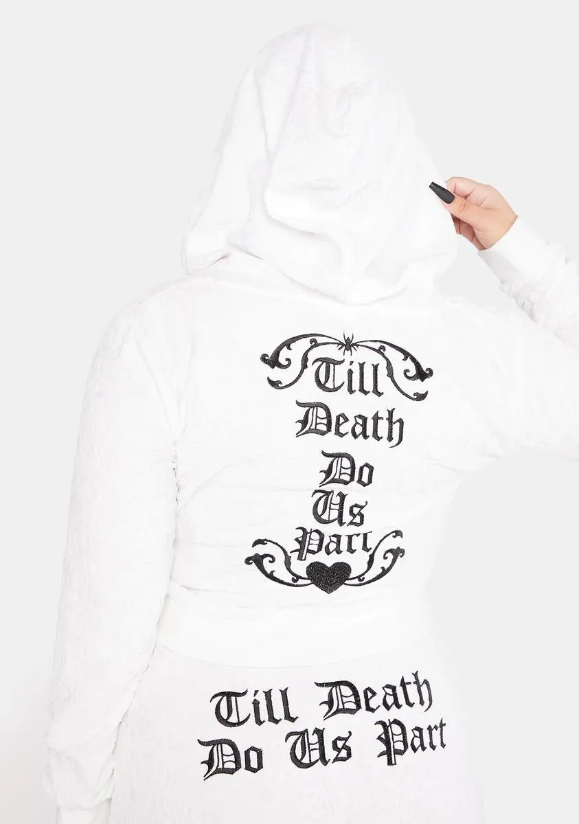Plus Death Do Us Part Velour Jacket