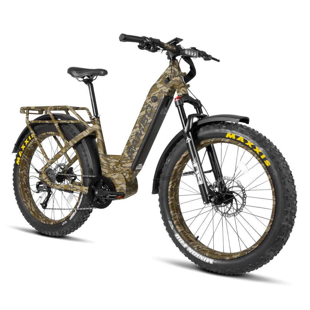 Rambo Rebel 2.0 48V/15Ah 1000W Fat Tire Electric Hunting Bike