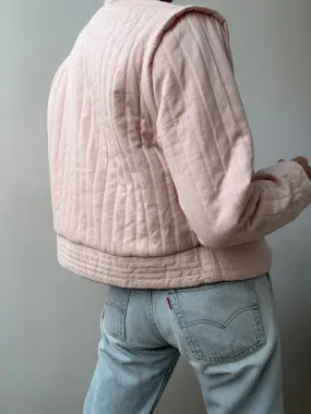 Reversible Spot Green Quilt Jacket