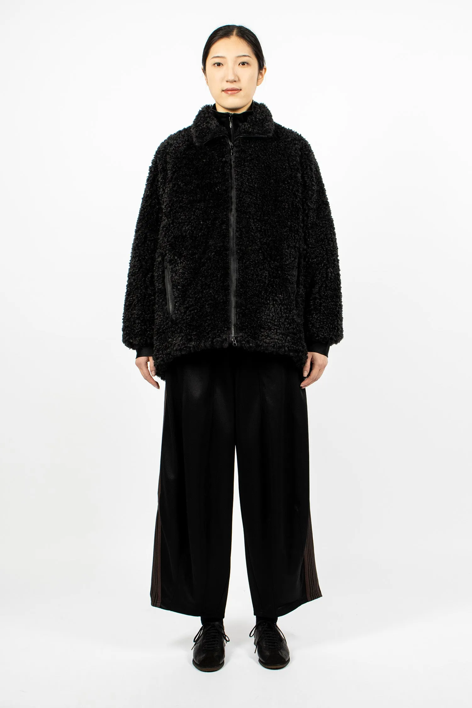 S.C. Faux Fur Jacket Black