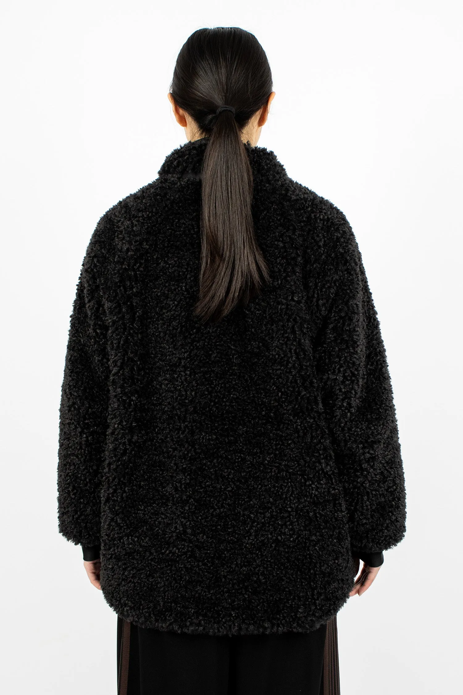 S.C. Faux Fur Jacket Black
