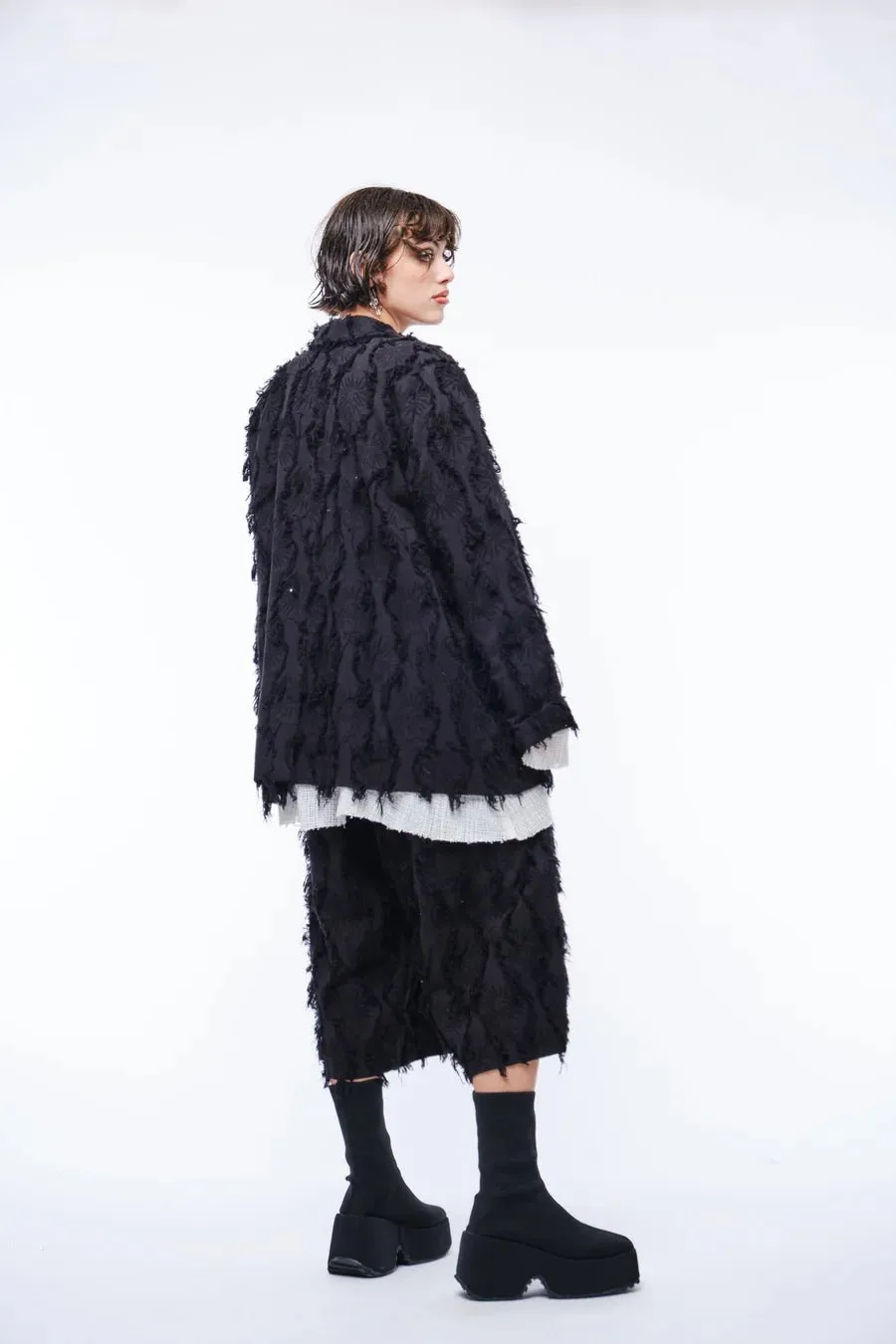 Sigborg Blazer | Textured Black