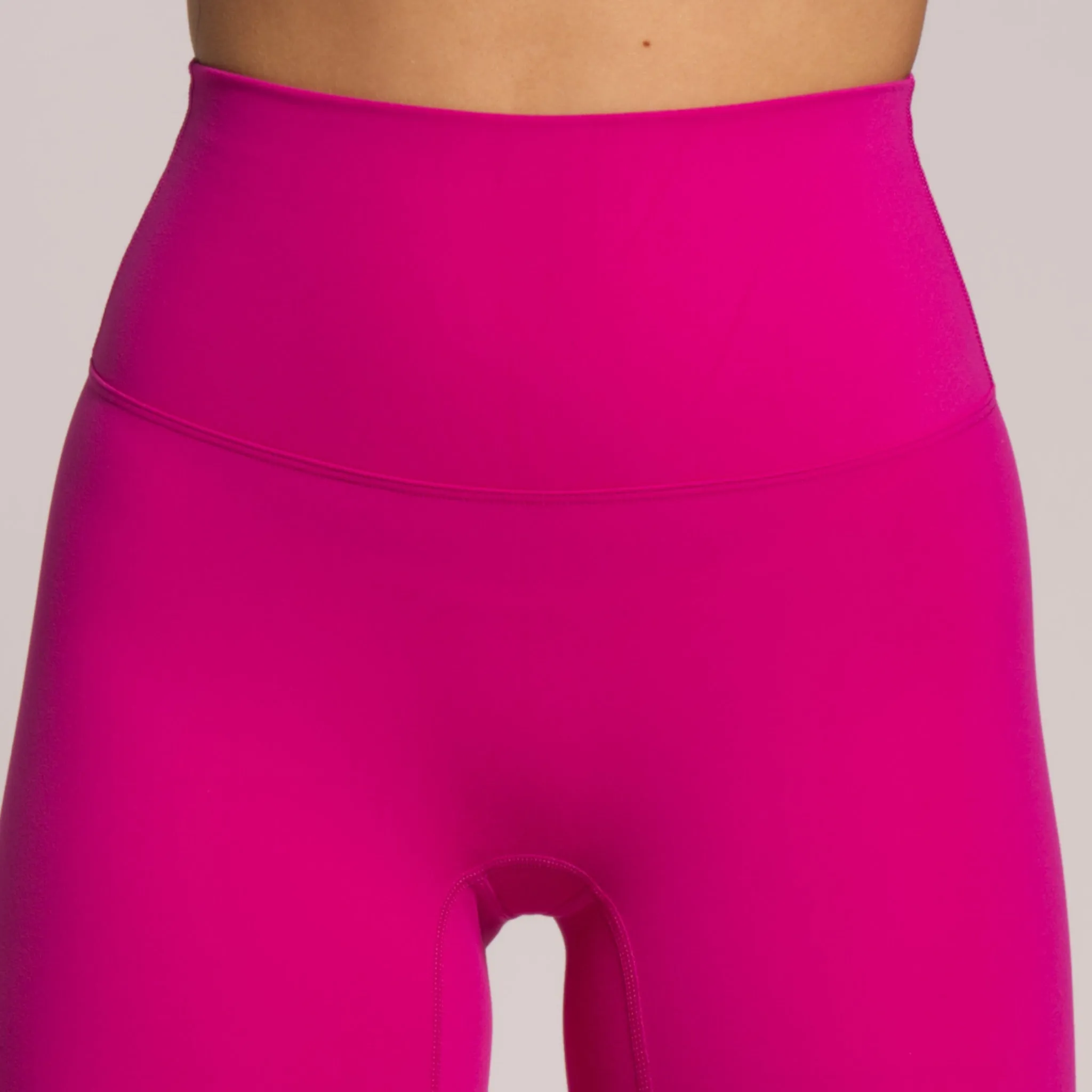 SkinHug High-Waisted Leggings-Pink