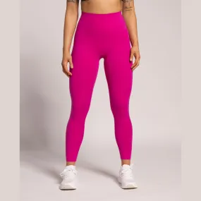 SkinHug High-Waisted Leggings-Pink