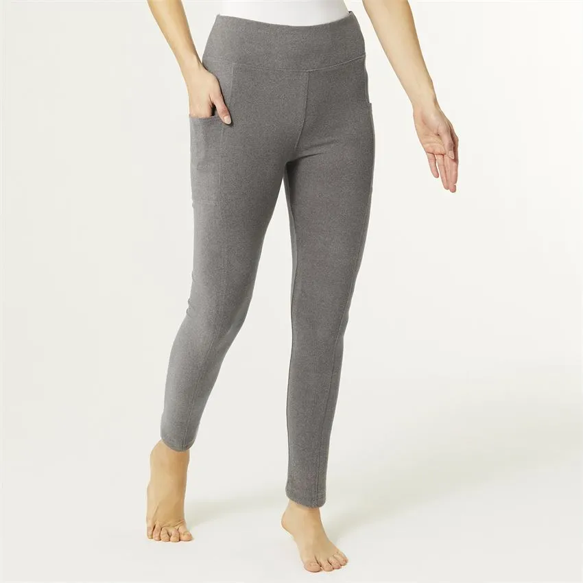 Smooth Cell Pocket Legging - Charcoal