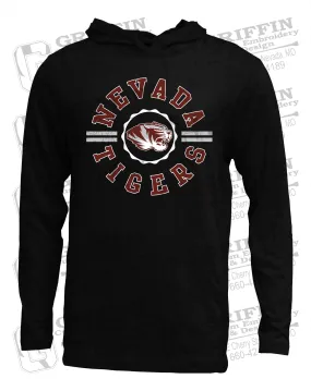 Soft-Tek T-Shirt Hoodie - Nevada Tigers 22-Z