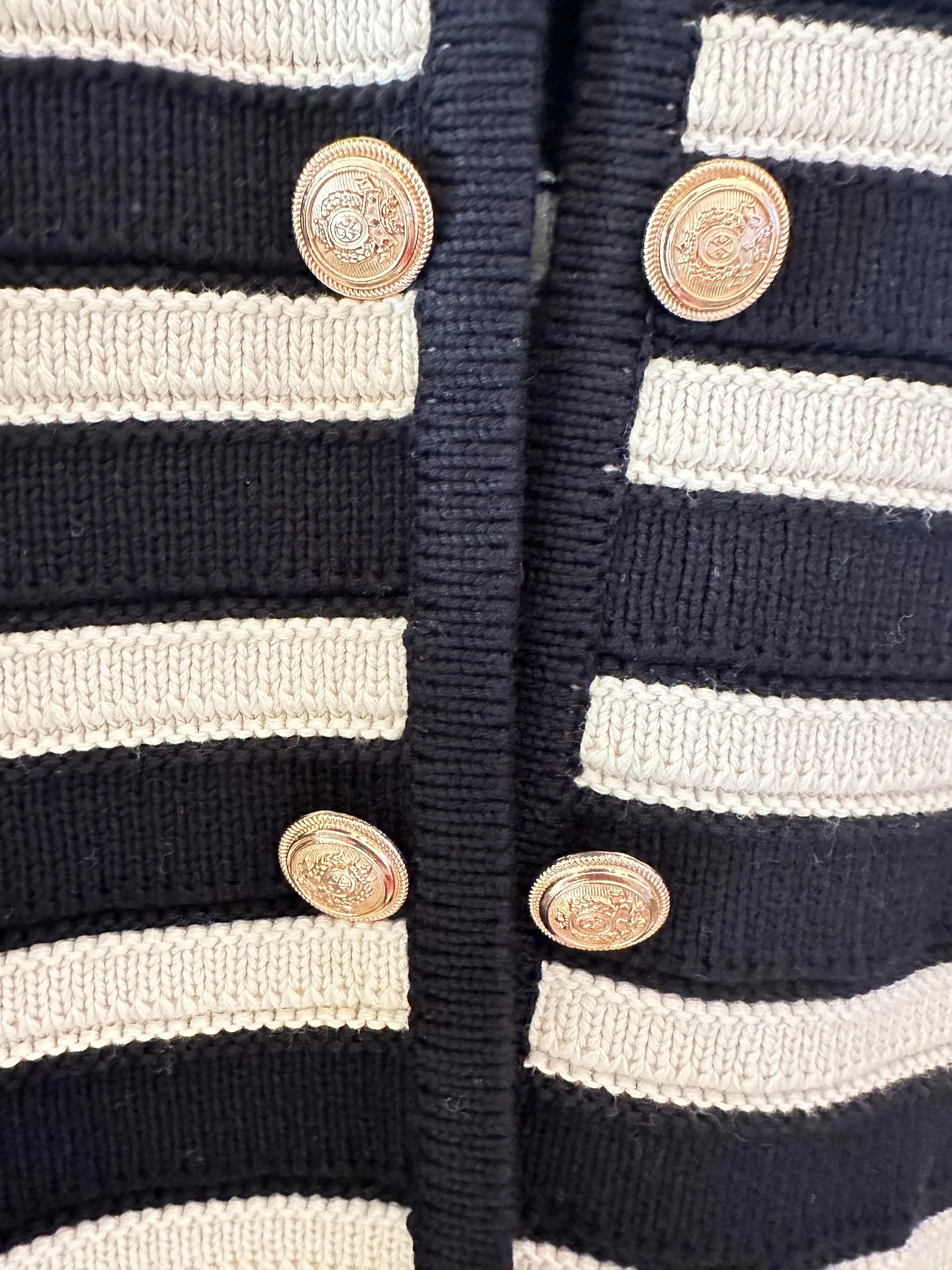 Striped Commense Jacket BNWT