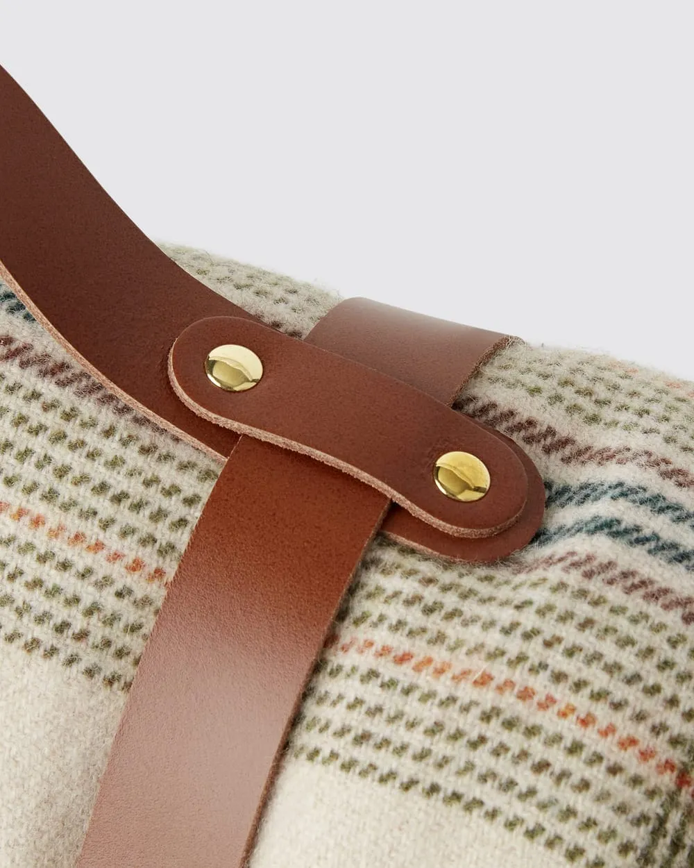 The Fife Arms Superfine Merino Tweed Blanket and Leather Carrier