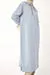 TLD Women Allday Light Blue Leopard Print Hooded Tunic with Laces - Bolingbrook