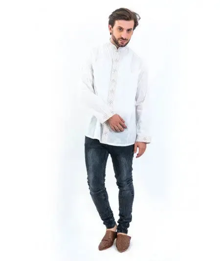 Traditional tunic-White