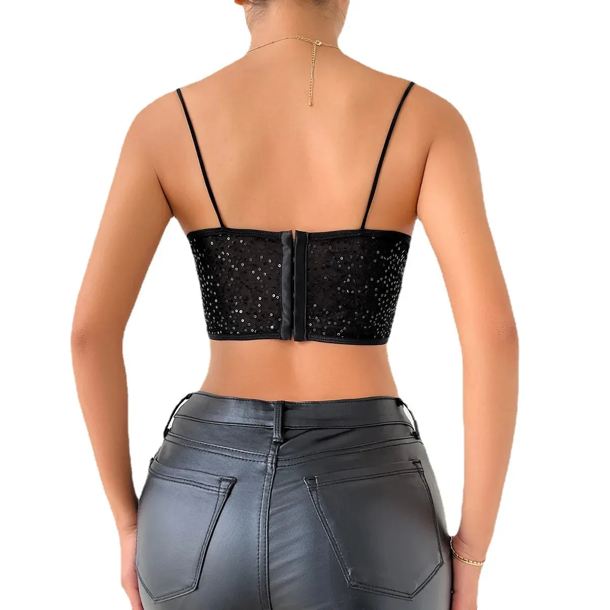 Trouble With Herself Crop Top