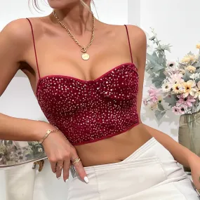 Trouble With Herself Crop Top