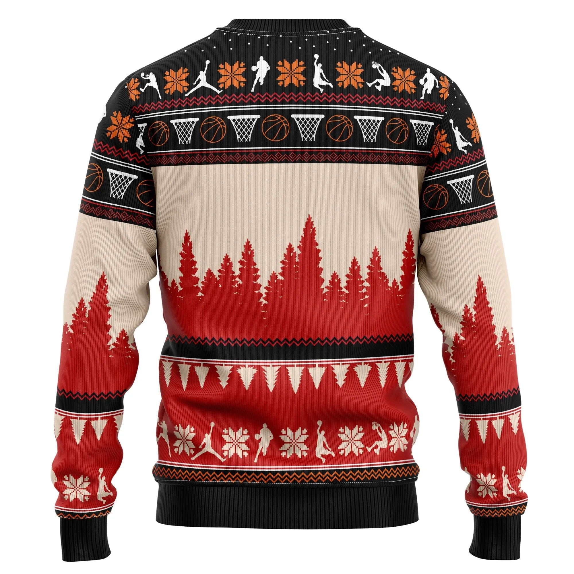 Ugly Christmas Sweater JulesRoche All-Over Print Decor