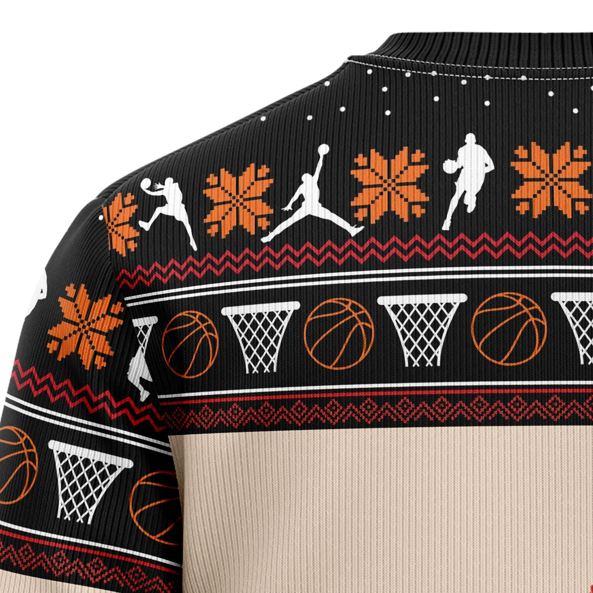 Ugly Christmas Sweater JulesRoche All-Over Print Decor