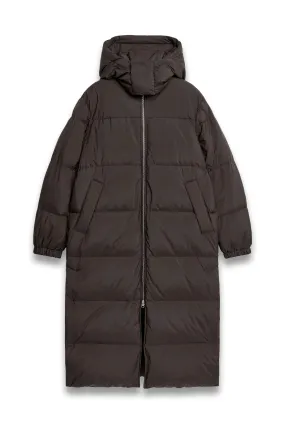 Upcycled Down Long Coat