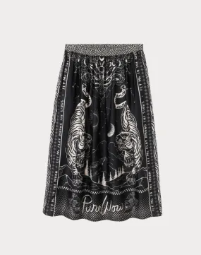 Vanessa printed Midi Skirt / Magic