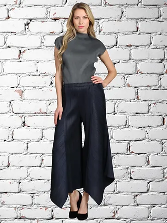 VANITE COUTURE PLEATED FLARED PANT BBT-20 s25