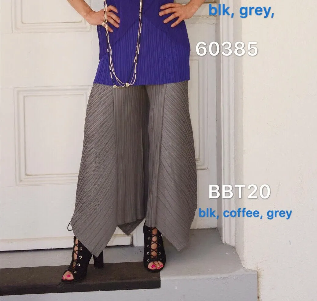 VANITE COUTURE PLEATED FLARED PANT BBT-20 s25