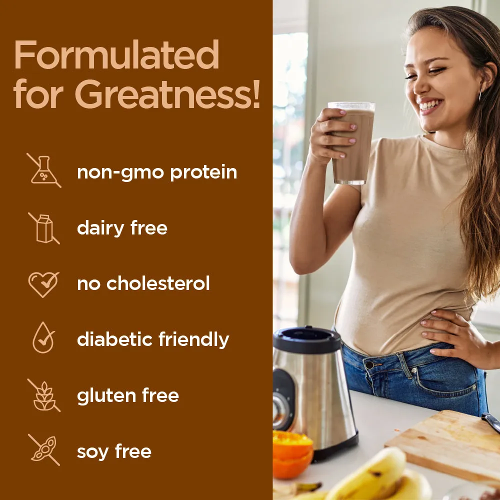 VeganSmart All-In-One Nutritional Shake - Chocolate (15 Servings)