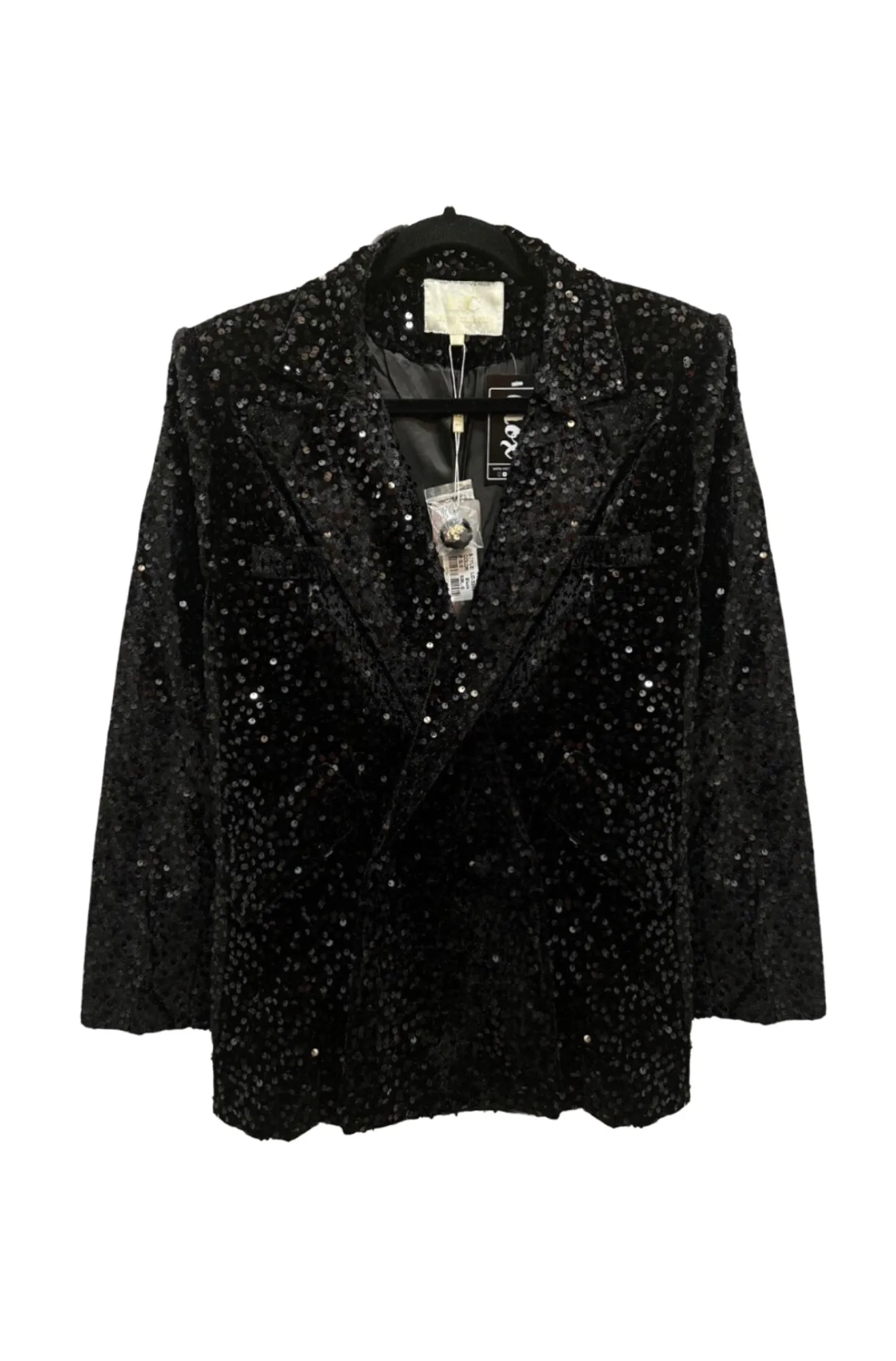 Velvet & Sequin Blazer