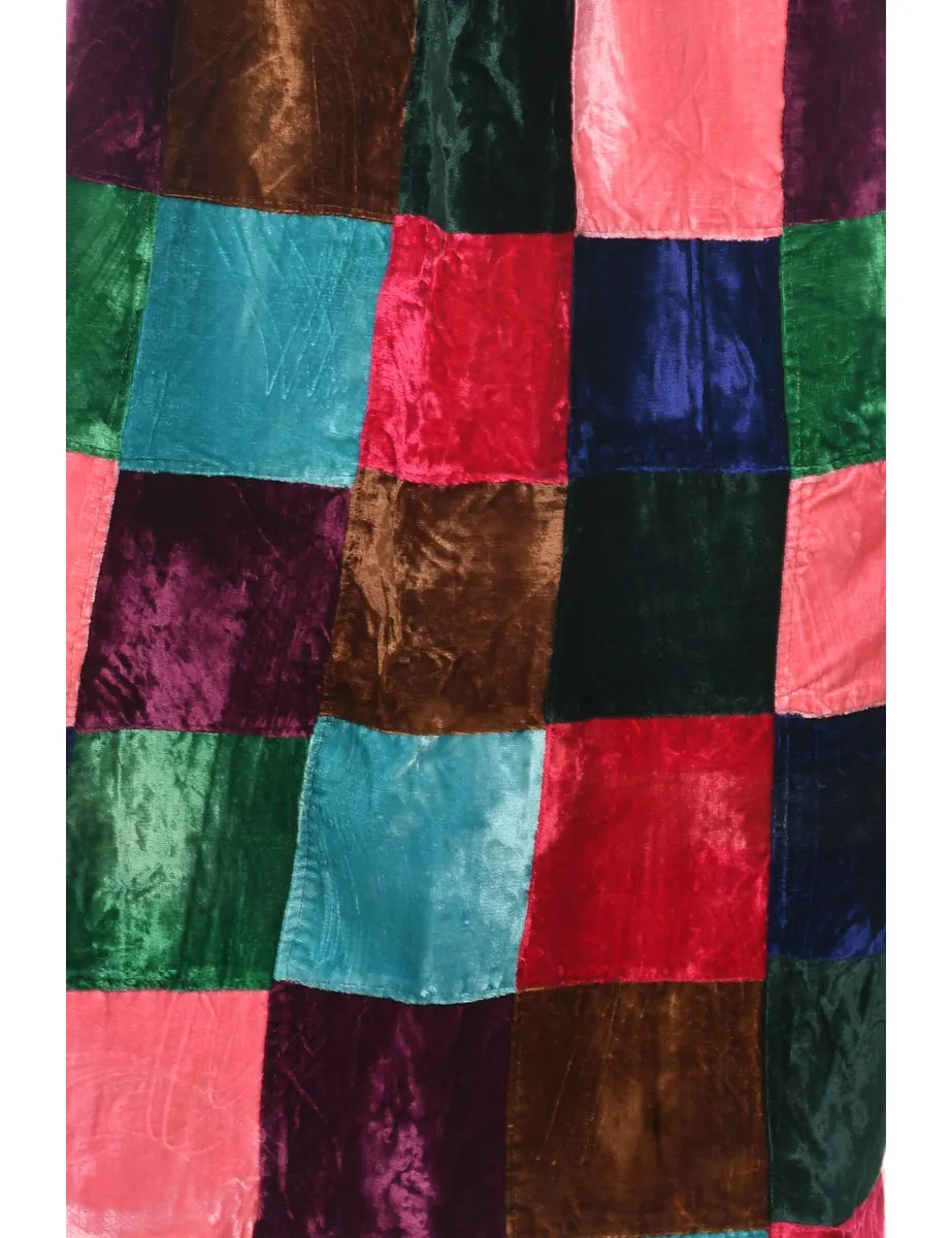 Velvet Midi Skirt - S